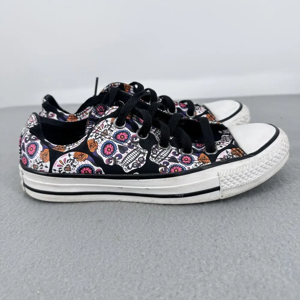 Converse Chuck Taylor All Star Day Of The Dead Low‎ Top Shoes Mens 4 W6 154893F